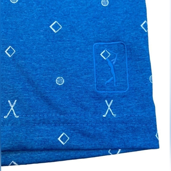 PGA Tour Men’s Polo Golf Performance 3 Button Size XXL EUC! - Picture 5 of 5